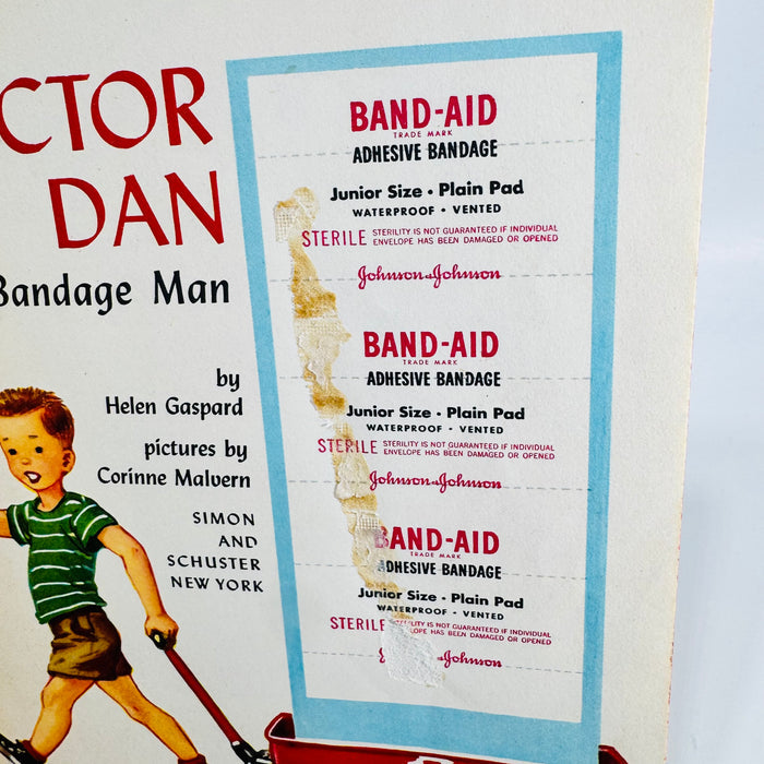 Doctor Dan The Bandage Man by Helen Gaspard 1950 Little Golden Book No. 111