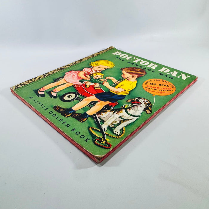 Doctor Dan The Bandage Man by Helen Gaspard 1950 Little Golden Book No. 111