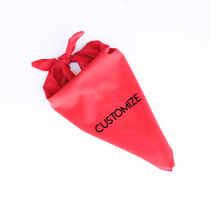 * DOG BANDANA - Custom Design