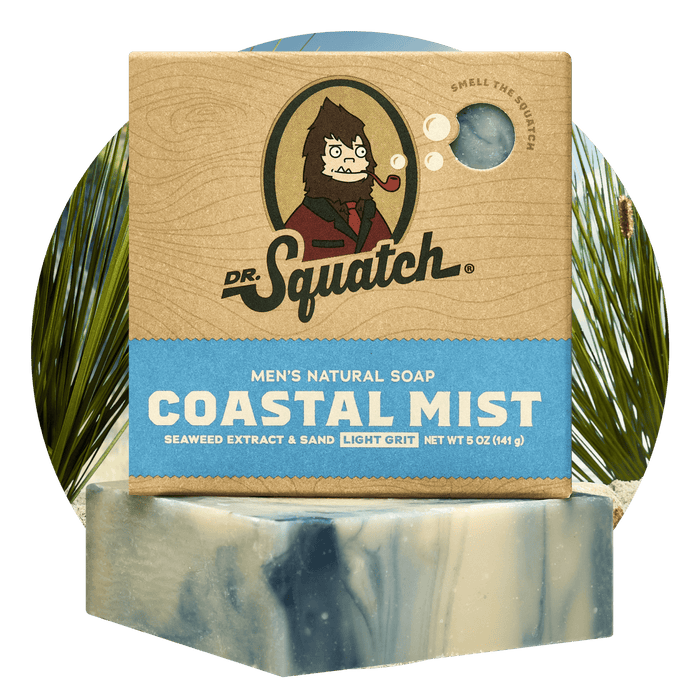 Dr. Squatch Coastal Mist Bar Soap