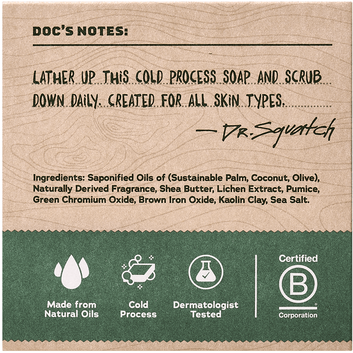 Dr. Squatch Sierra Storm Bar Soap
