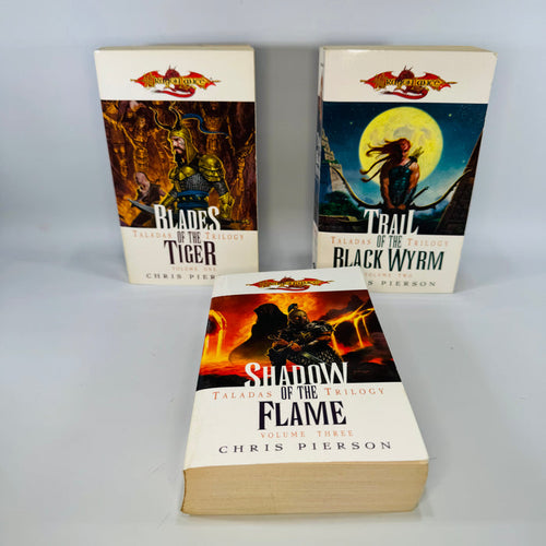 Dragonlance Fantasy Adventure Paperback Set — Taladas Trilogy (2005–2007) — Chris Pierson | 3-Book Series, Fantasy Adventure