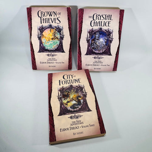 Dragonlance Fantasy Paperback Trilogy Set — The New Adventures: Elidor Trilogy (2005–2006) — Ree Soesbee | Complete 3-Book Set, Young Adult Fantasy