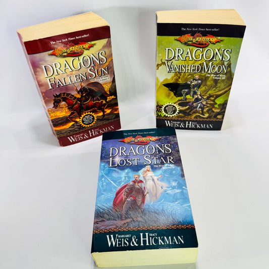 Dragonlance War of Souls Trilogy Paperback Set Margaret Weis Tracy Hickman Complete Volumes 1–3