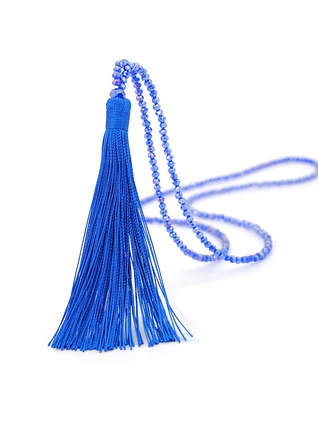 1pc Pendant Necklace Necklace For Glass Long Spike / Y Necklace / Long Necklace for Women