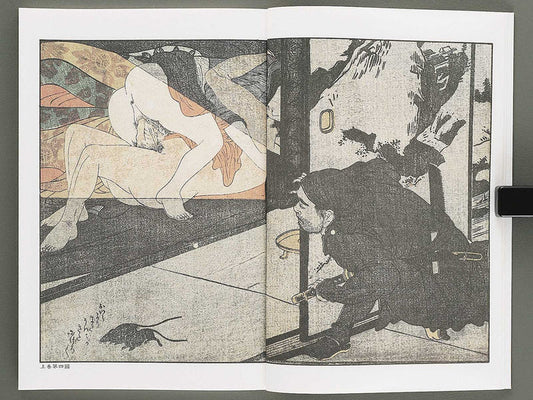 Ezoshi Enpon takaragura Volume 11 by Kitagawa Utamaro / BJ346-444