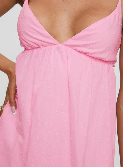 Koko Mini Dress Pink