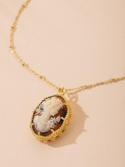 Figure Charm Necklace for Women