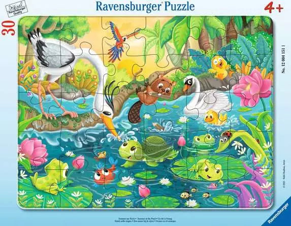 Frame Puzzle 30pc - Summer at the Pond