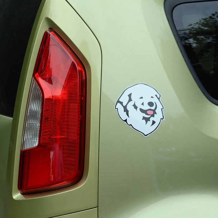 "Full Color Pyr Head Magnet"