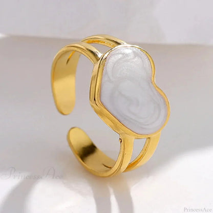 Geometric Gothic Titanium Strong Ring