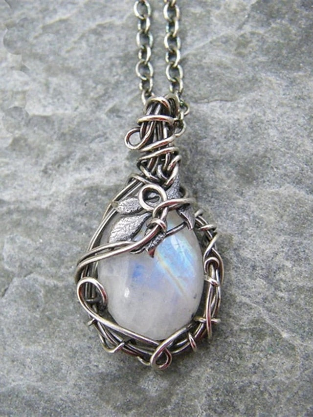 necklace Archaistic Street Leaf Necklaces / Silver / Fall / Winter / Spring / Summer for Women