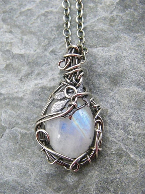 necklace Archaistic Street Leaf Necklaces / Silver / Fall / Winter / Spring / Summer for Women