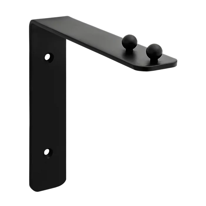 Hanging Plant Wall Bracket - Black or Brushed Gold - Sold Individually