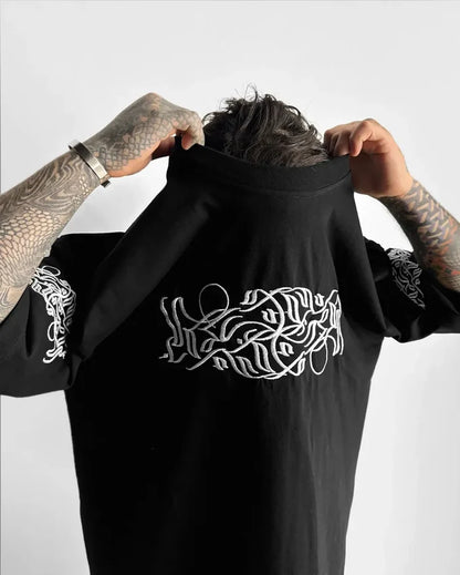 High Quality Oversized Embroidered T-Shirt