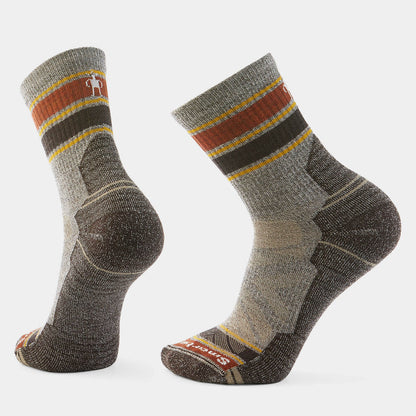 Hike Striped Mid Crew Socks - Gallery 2