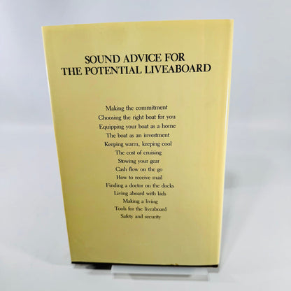 How to Live Aboard a Boat by Janet Groene 1983 Hearst Marine Hardcover with Dust Jacket