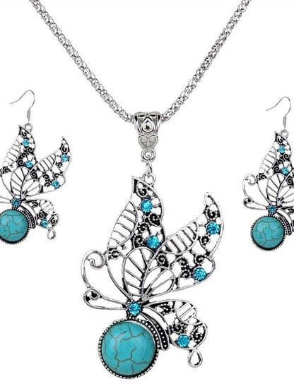 necklace Archaistic Street Butterfly Necklaces for Women