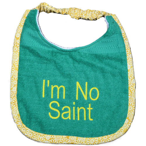 I'm no saint, Drool Bib