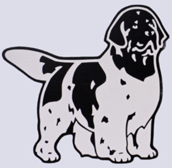 Landseer Large - Magnet (facing right)