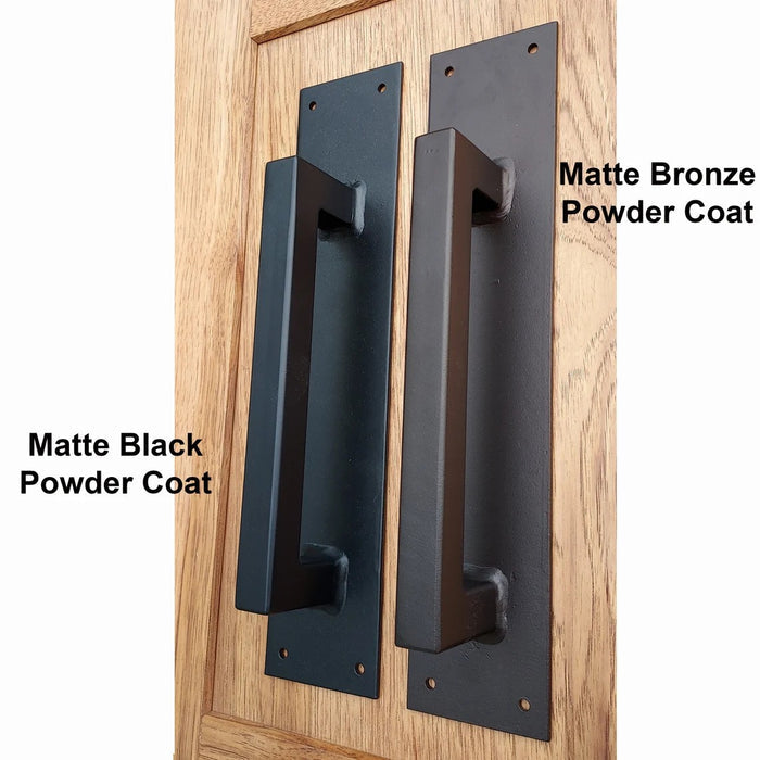 Large Rectangular Pull - 9" Inch - Multiple Finishes Available - Sold Individually