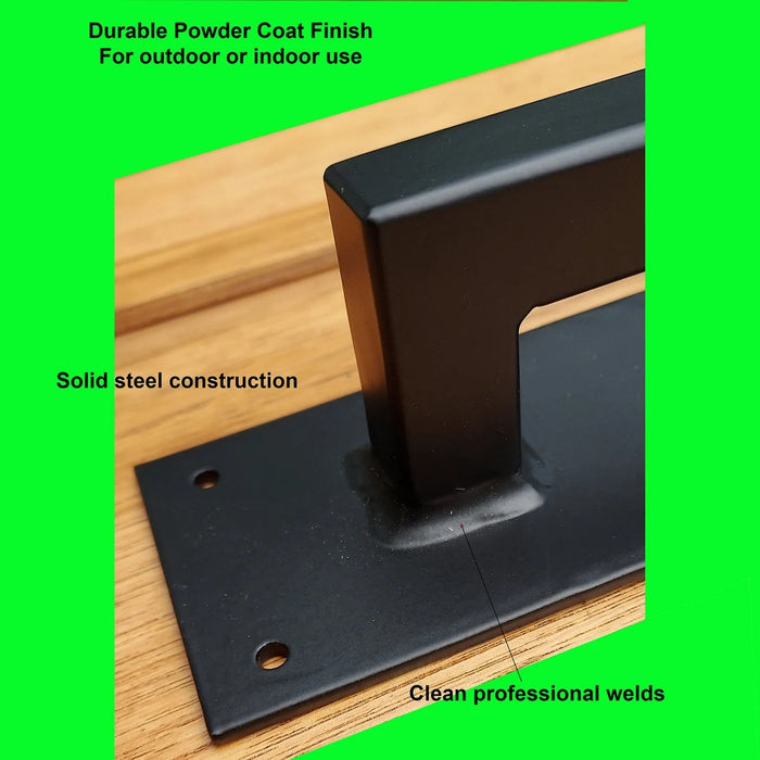 Large Rectangular Pull - 9" Inch - Multiple Finishes Available - Sold Individually