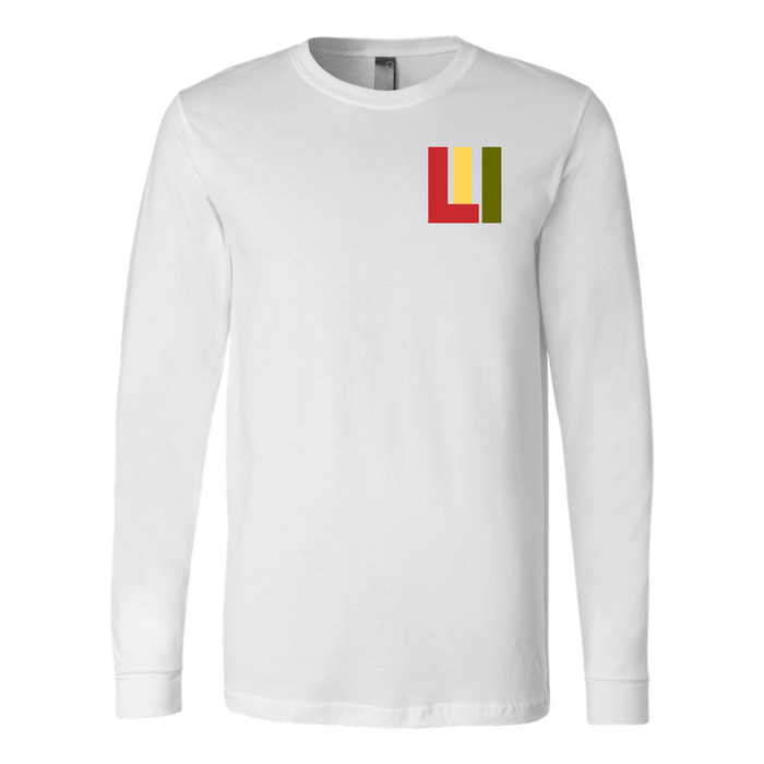 Canvas Long Sleeve Shirt / White / S