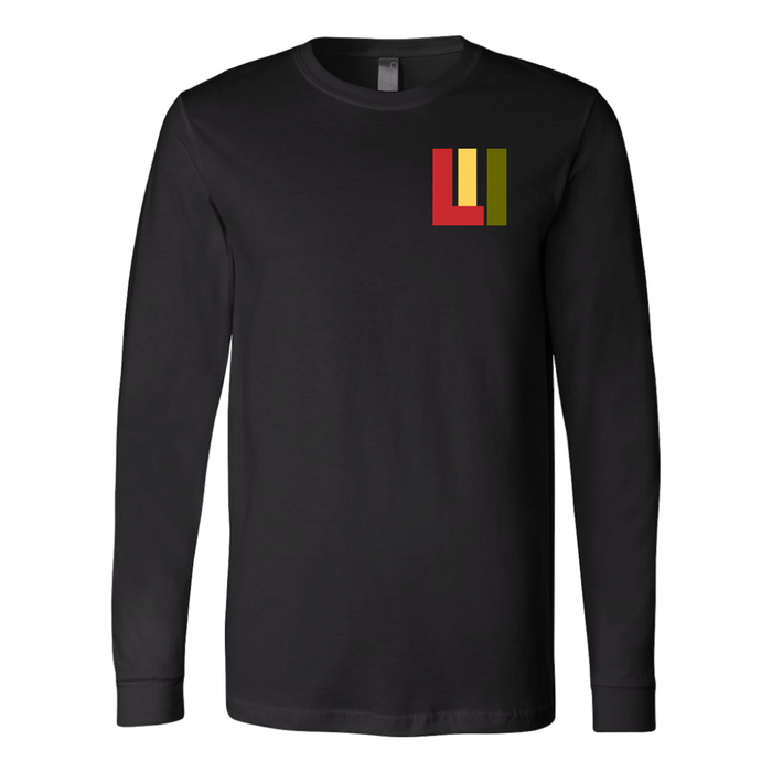 Canvas Long Sleeve Shirt / Black / S