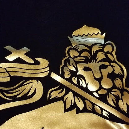Lion of Judah foil tshirt