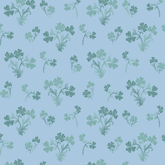 Lucky (Cornflower) Wallpaper
