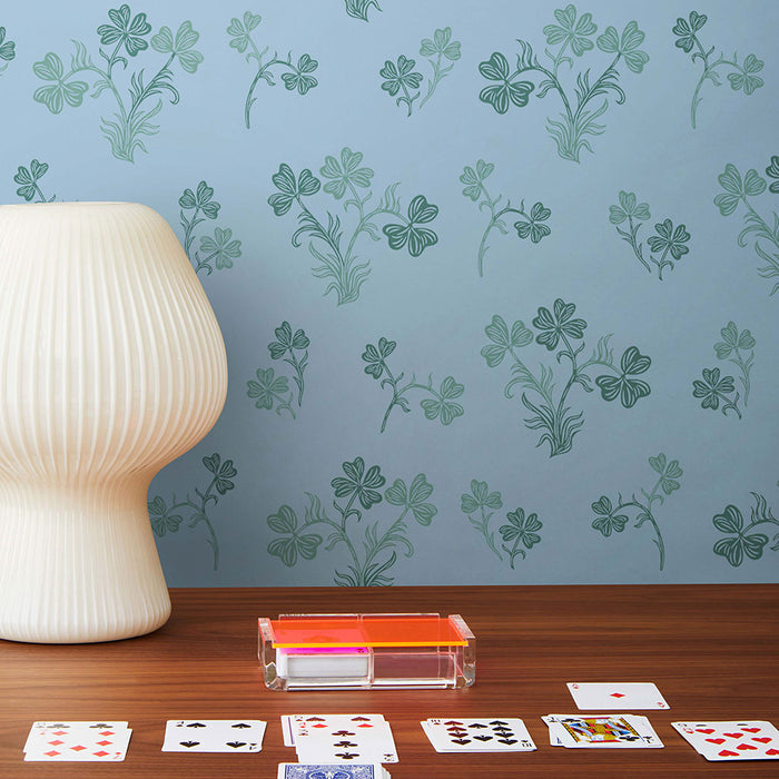 Lucky (Cornflower) Wallpaper