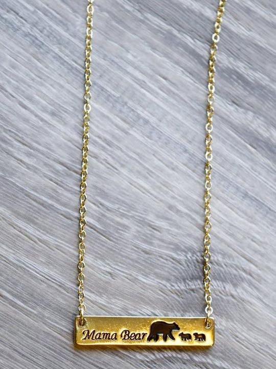 Mama Bear Necklace for Women