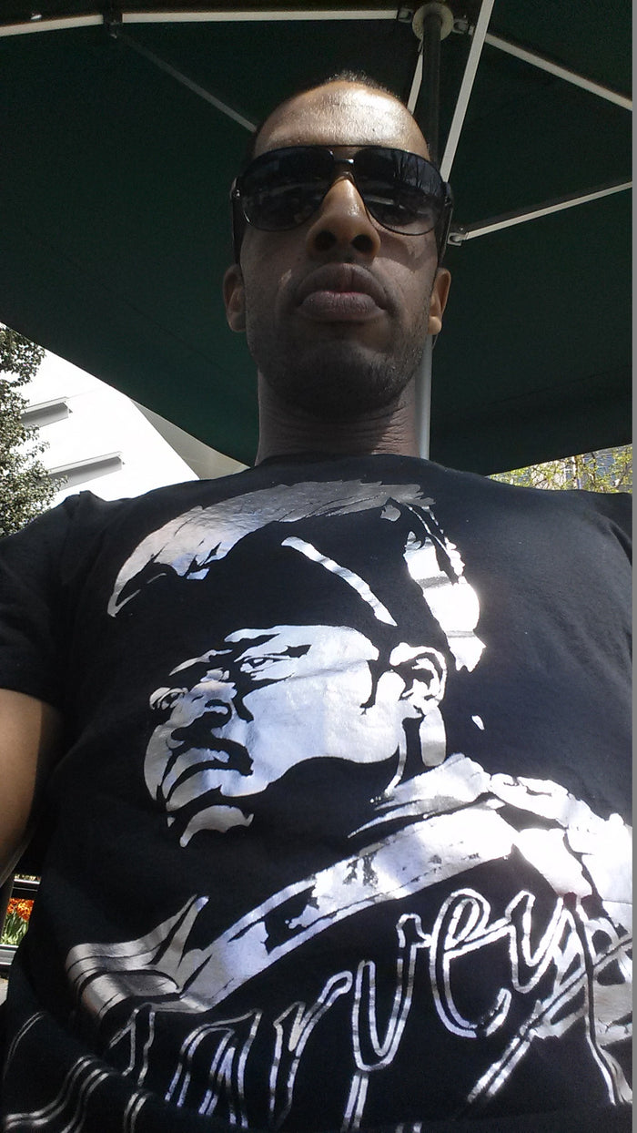 Black w/Foil Print