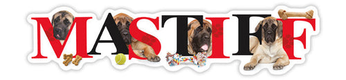 Mastiff Alphapet - Magnet