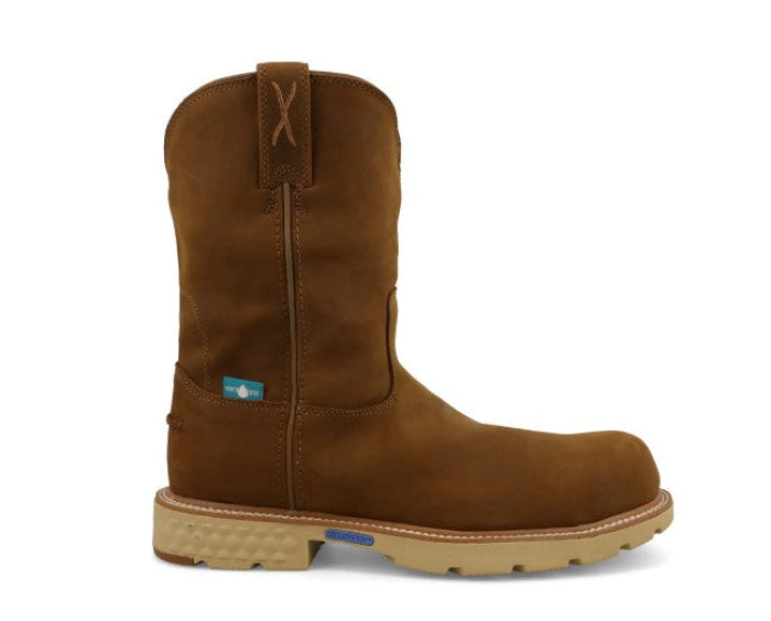 Men's Twisted X MXCNW05 10" Composite Round Toe Waterproof Work Boot CLOSEOUT