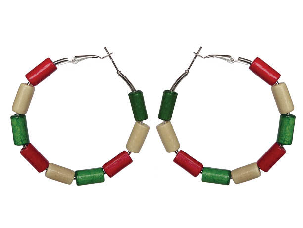 Mexico Hoop Earrings