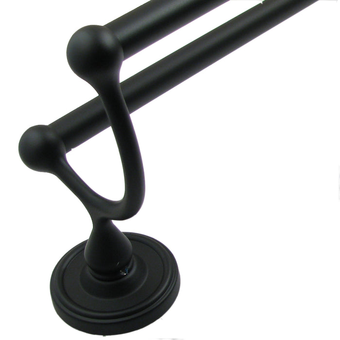 Midtowne Double Towel Bar - 24" Inch - Multiple Finishes Available - Sold Individually