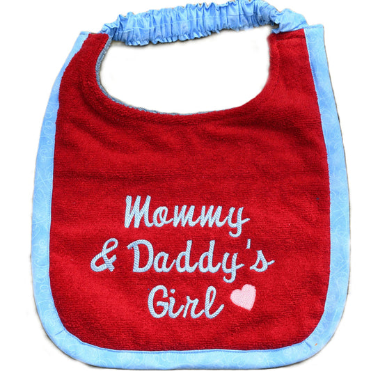 Mommy & Daddy's Girl, Drool Bib