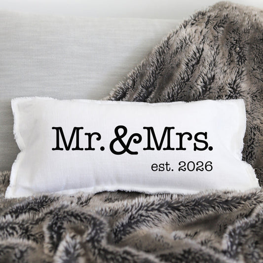 MR & MRS EST 2026 - LUMBAR PILLOW