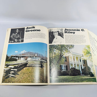 Music City's Homes of the Stars — Country Music Bundle H. Jackson Brown, Jr. | 1975 & 1977 | Vintage Nashville Memorabilia