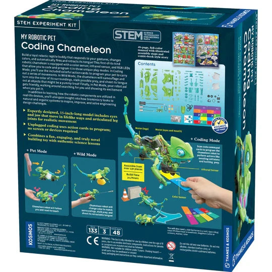 My Robotic Pet: Coding Chameleon