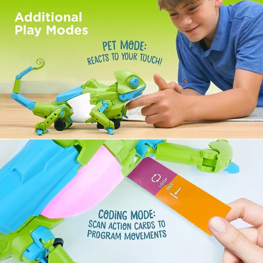 My Robotic Pet: Coding Chameleon