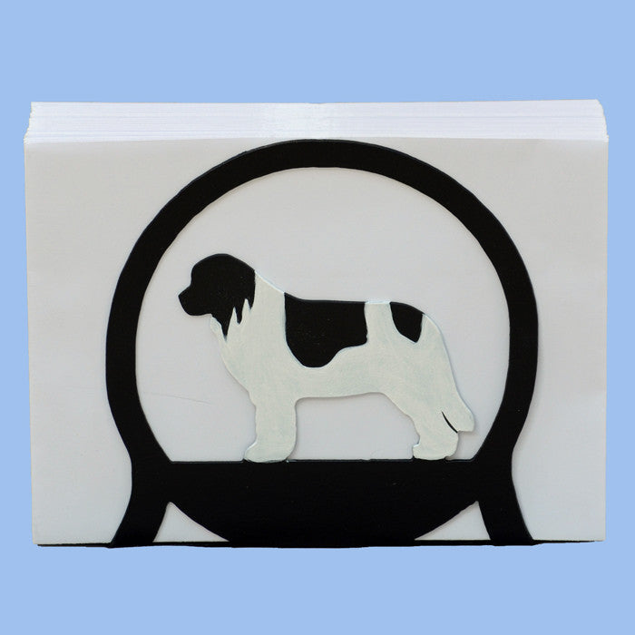 Newfoundland Napkin/Letter Holder - Landseer