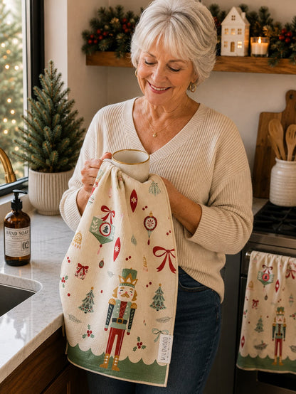 NUTCRACKER NOEL MICROFIBER - HAND TOWEL