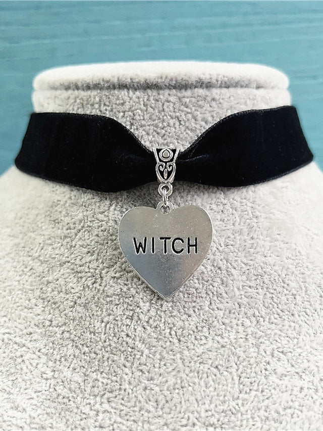 necklace Vintage Halloween Heart Necklaces for Women
