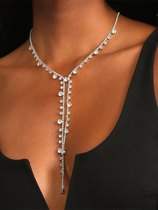 necklace Fashion Street Pure Color Necklaces for Women