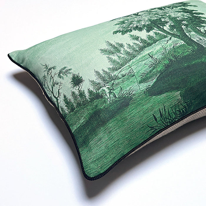 PATCH NYC Italian Landscape Emerald Decorative Pillows