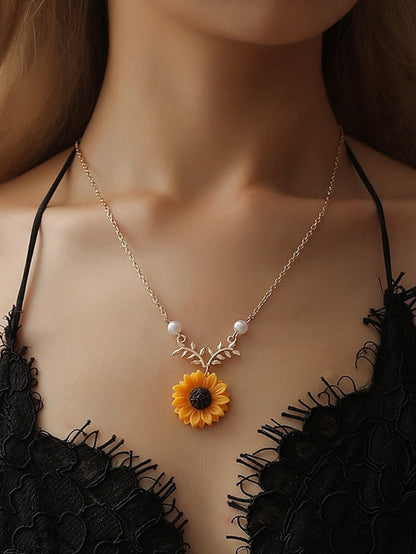 1PC Pendant Necklace For Daily Beach Alloy Classic for Women