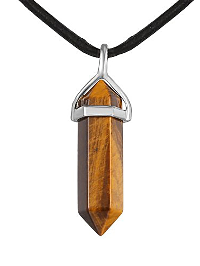 Pendant Necklace For Turquoise Crystal Party Casual Daily Synthetic Gemstones Crystal Turquoise Black for Women