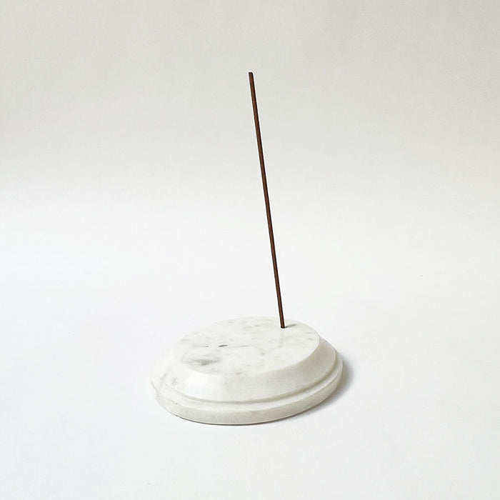 Polished Marble Incense Burner: Oval